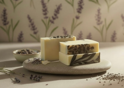 Tallow Lavender Cold Process Soap
