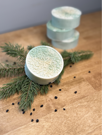 Evergreen & Elderberry Soap