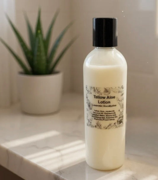 Tallow Aloe Lotion 8oz.