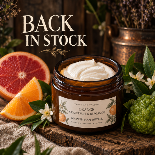 Citrus Blend Whipped Body Butter (non-tallow)