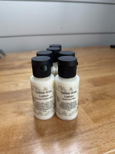 2oz Tallow Aloe Lotion
