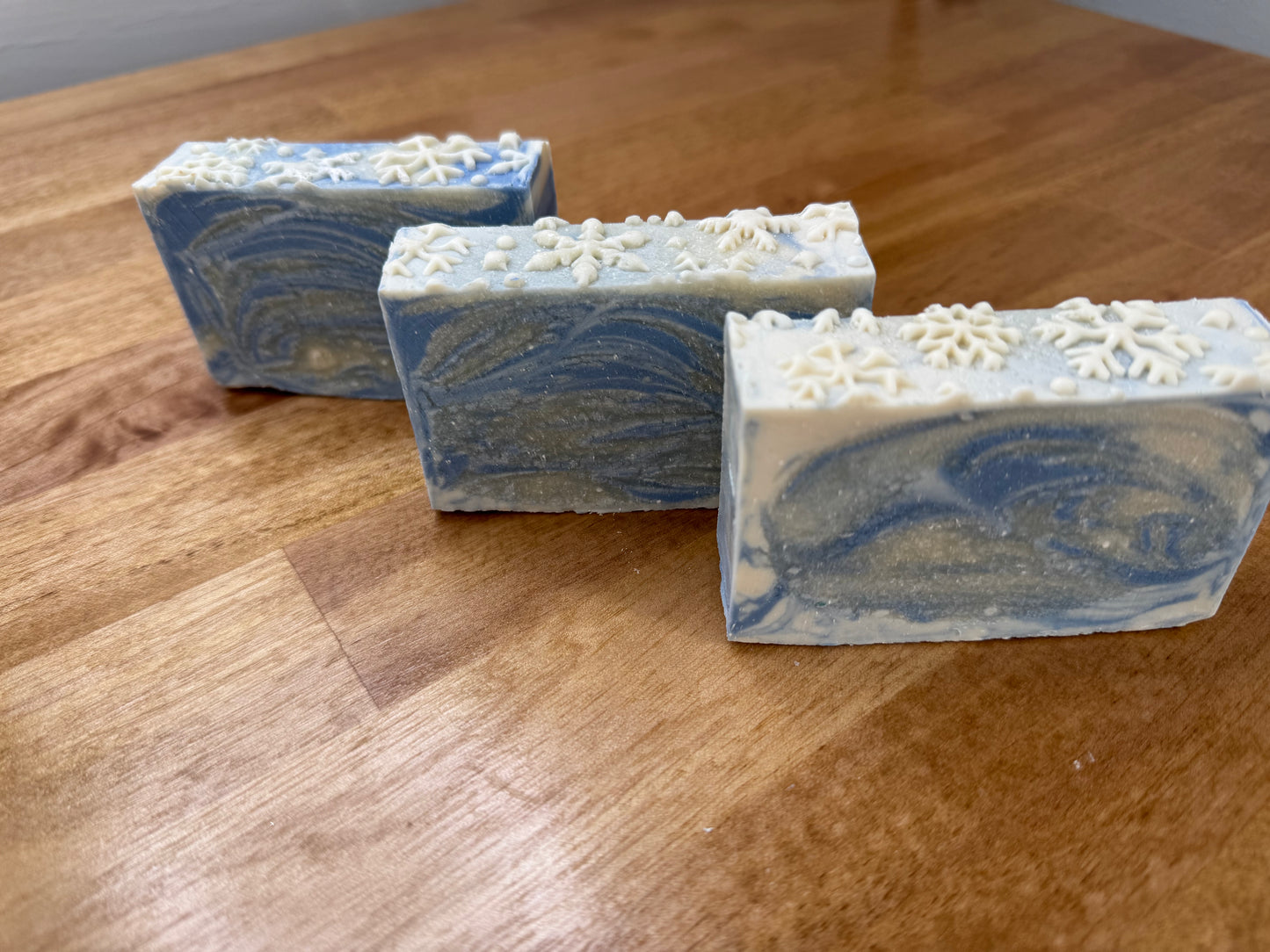 Tallow Candy Cane Fraser Fir Cold Pressed Soap